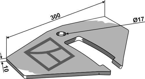 Scharflügel - passend zu Simba / Great Plains