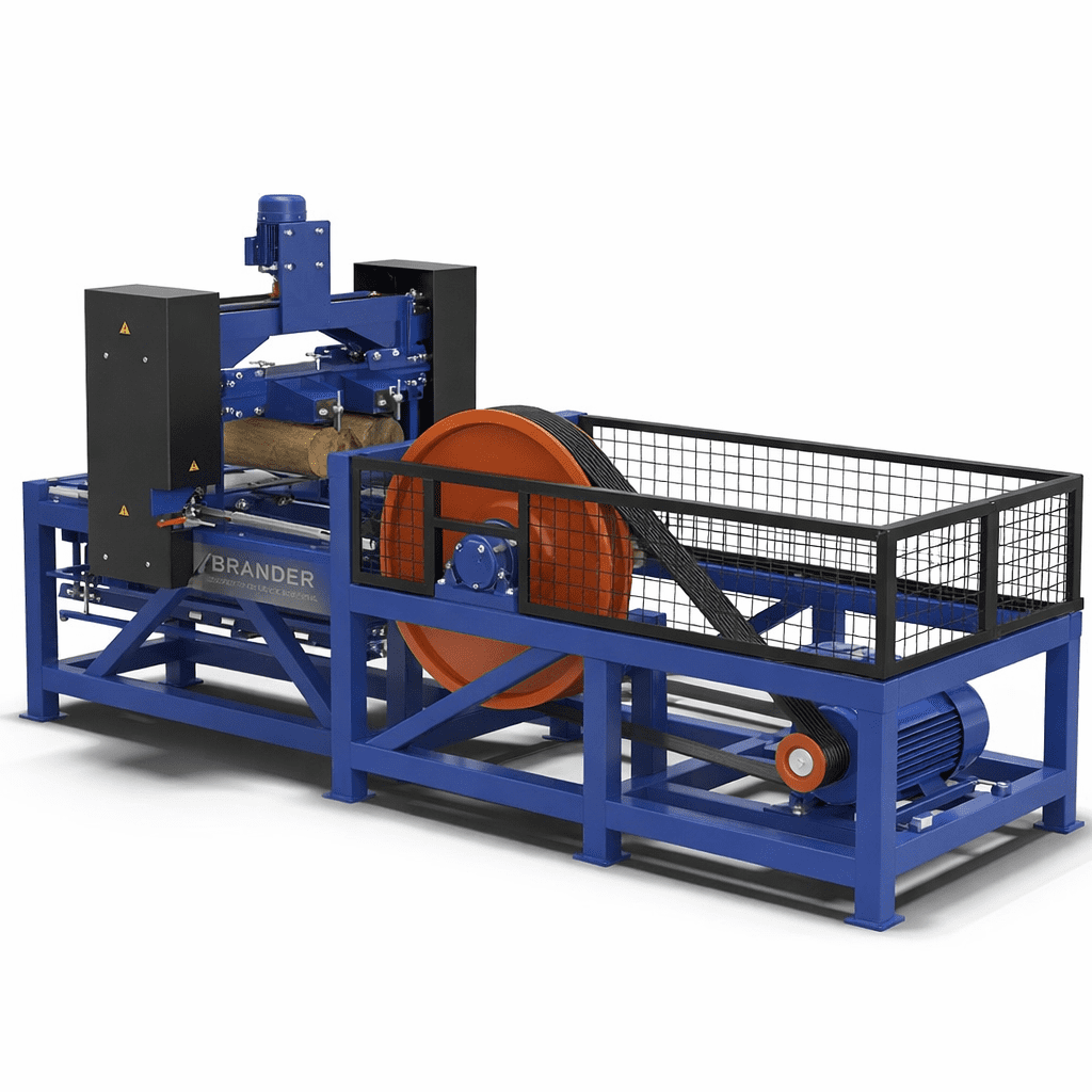 Brander Holzwollemaschine – Holzwolle Herstellung 50–100 kg/h 9 kW Industriequalität