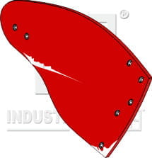BL32000 Streichblech-Hinterteil - rechts
