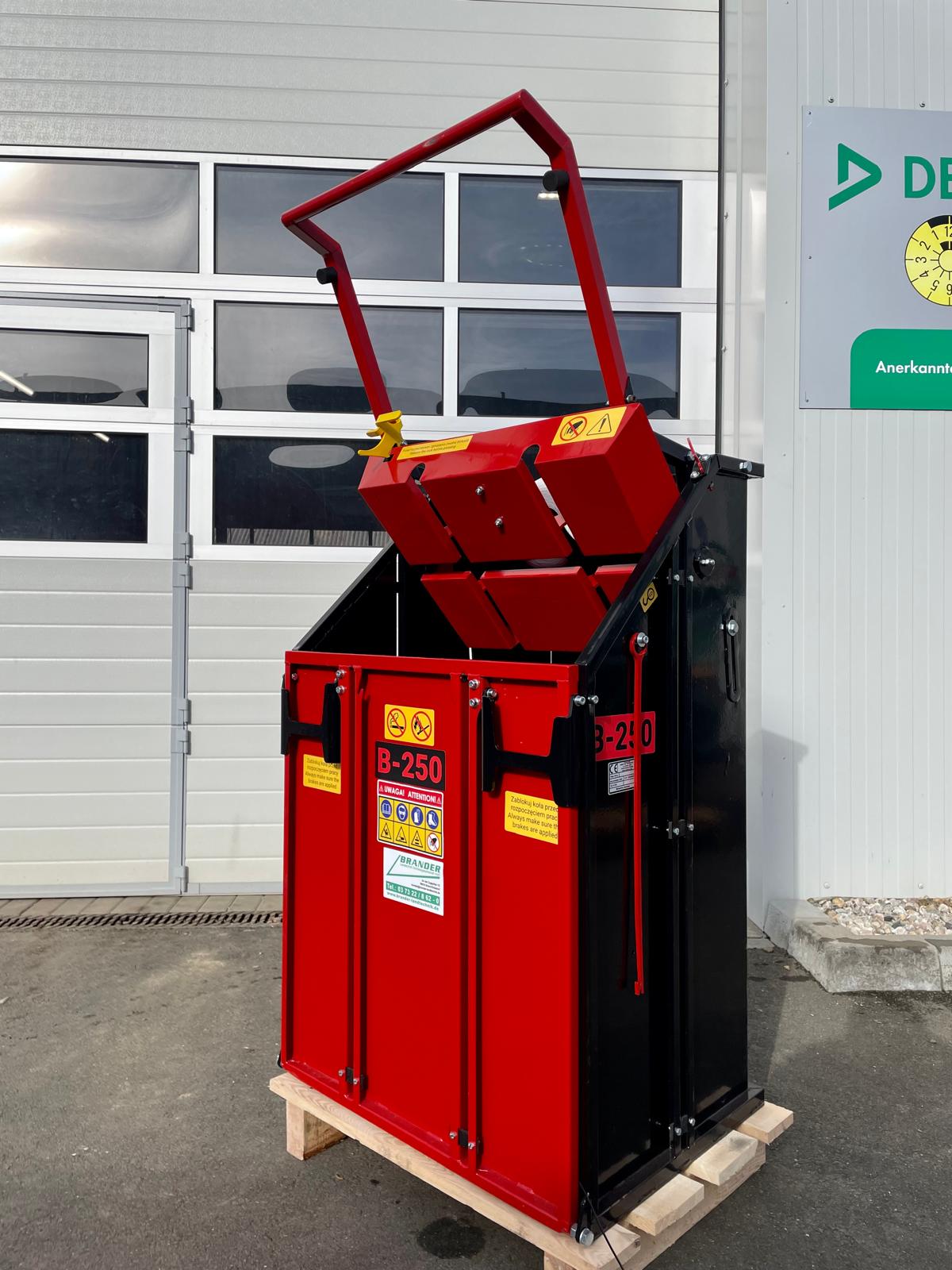 Manuelle Müllpresse / Kartonpresse / Folienpresse - B250