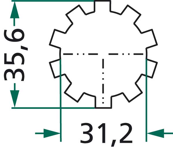 Mitnehmerscheibe 350