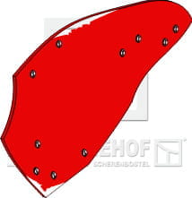 BL30811 Streichblech-Hinterteil - 12“ L - passend zu Kverneland KK063273