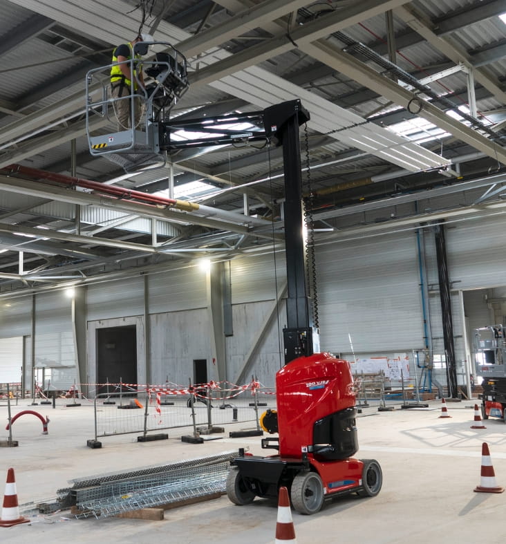 Manitou 100 VJR Hubarbeitsbühne – 9,9 m Arbeitshöhe, elektrisch & kompakt