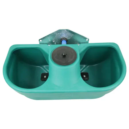 Patura Anbau Doppeltränke für Weidefässer, 55 Liter, Modell FT55