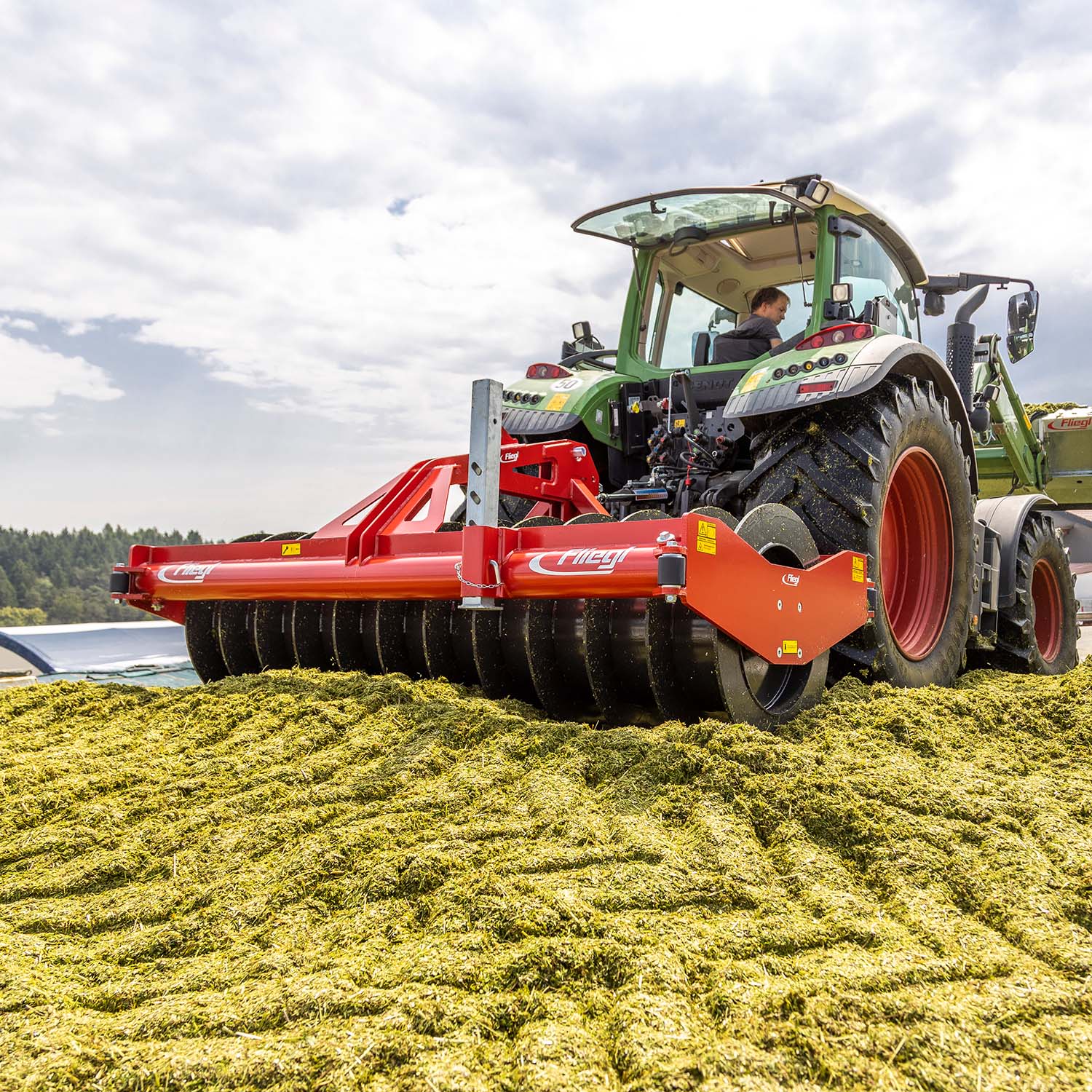 Fliegl Silowalze - befüllbar