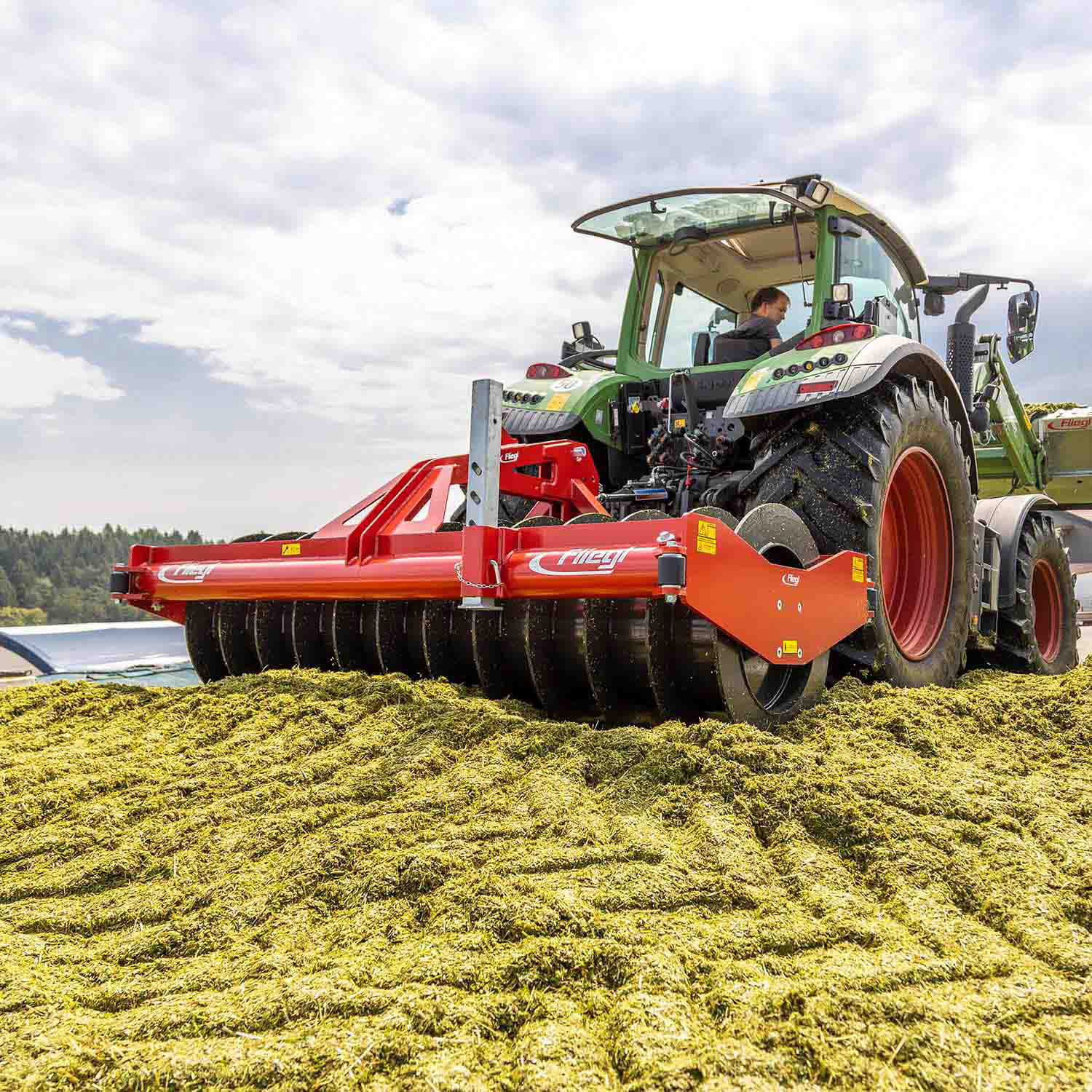 Fliegl Silowalze - befüllbar