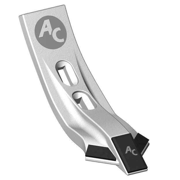 BL41313 AC Grubberschar Ø12 gebogen Universal