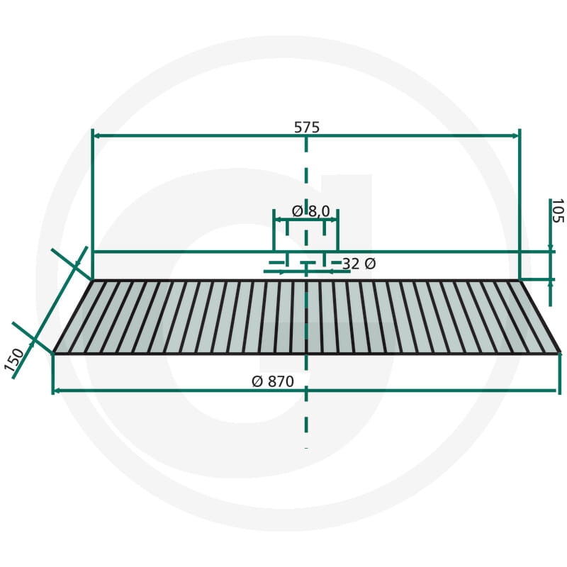 Balai radial Westermann complet - VMBG-00-00065