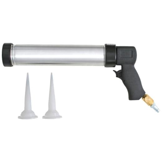 BLE43893 Druckluft Kitt- und Dichtungspistole -  Kartusche 400ml / Beutel 500ml