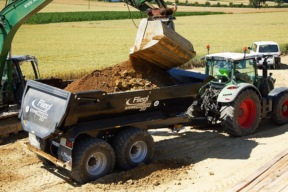 Fliegl Baumuldenkipper Stone Master  252