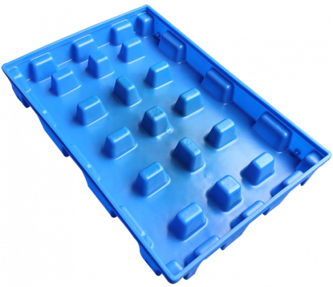 EMP DIBt Auffangplattform 120L | PEHD Gefahrstoff-Palette 500 kg Traglast | Euro-Paletten kompatibel & modular