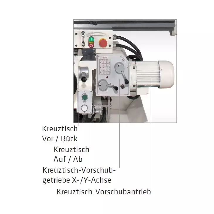 ELMAG UFM 125 Universal Milling Machine – 125 mm Milling Capacity | 3-Axis Digital Readout | Start-Up Service