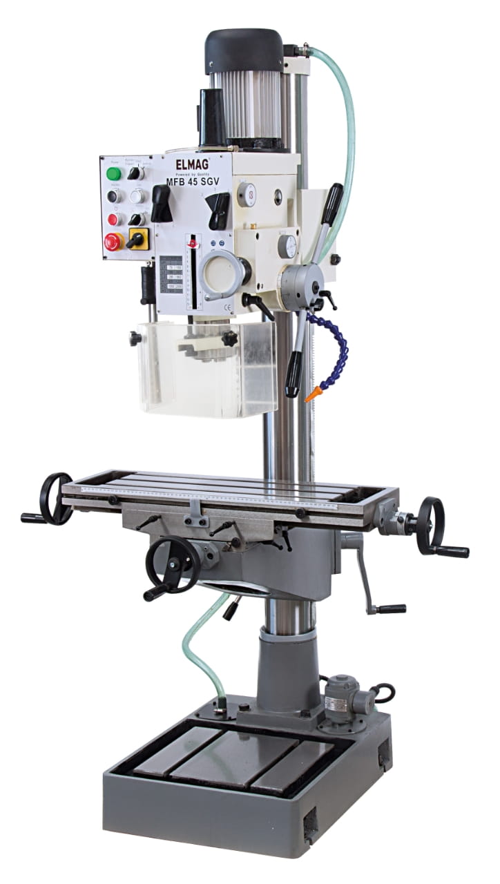 Elmag Getriebe Fräs- und Bohrmaschine MFB 45 SGV