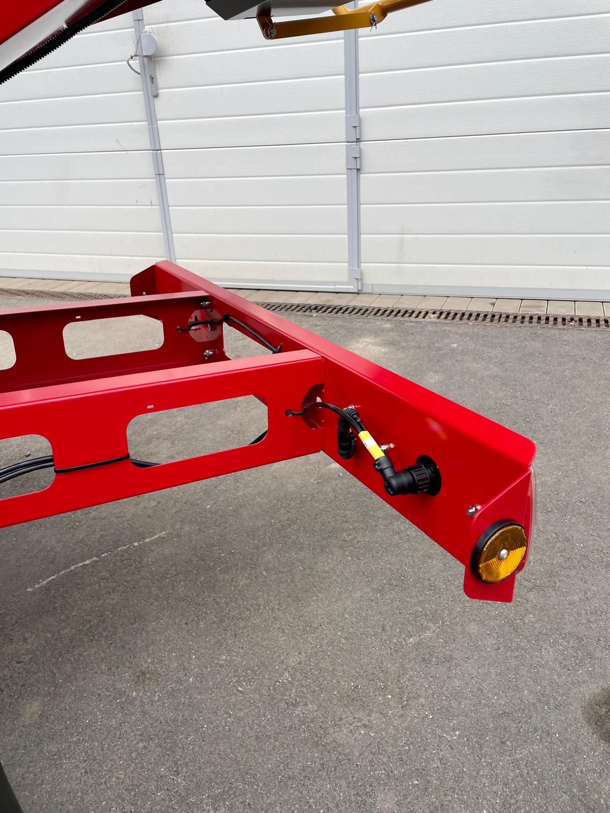 BRUGGER HX14 wood chipper with petrol engine - road legal