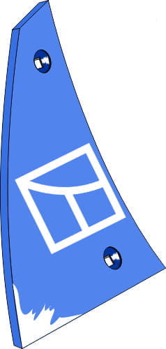 BL31755 Streichblech-Vorderteil VRP350WL - 8 mm - links