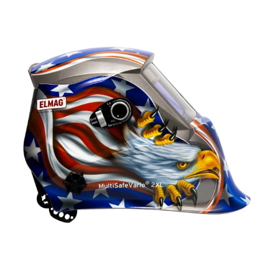 Elmag Automatik Schweißhelm Eagle - Green Color