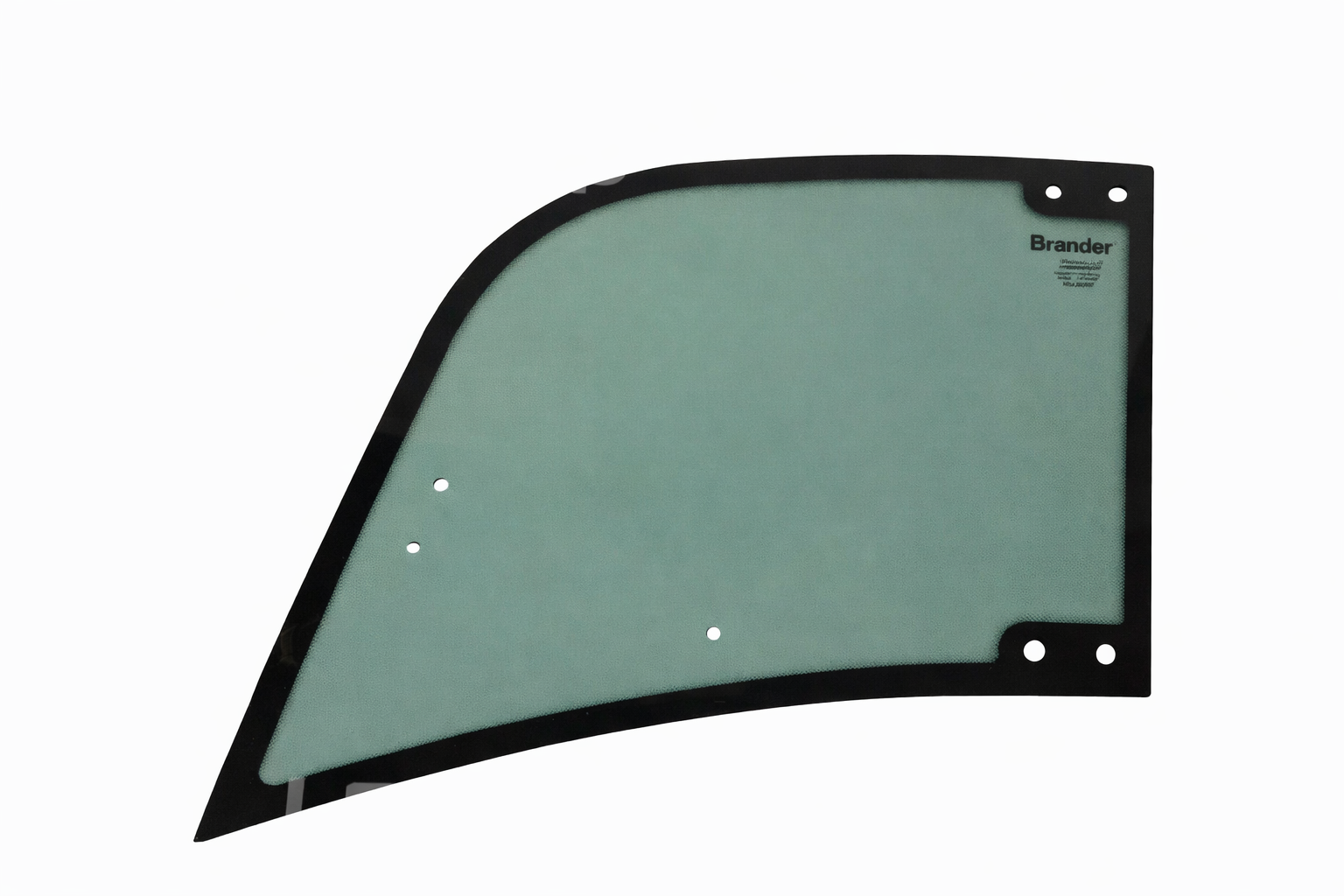 Door window, top left - suitable for Weidemann cab LK122, LK122-1