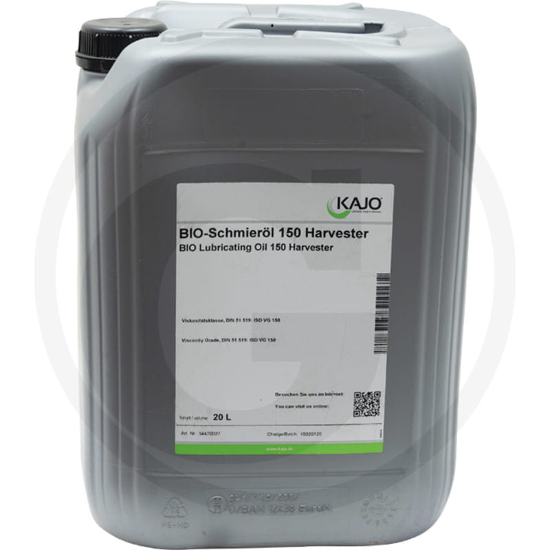KAJO Sägekettenhaftöl 150 Harvester BIO | Biologisch abbaubar