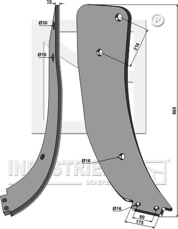 BL28920 Tiefenlockerer-Zinken - rechte Ausführung
