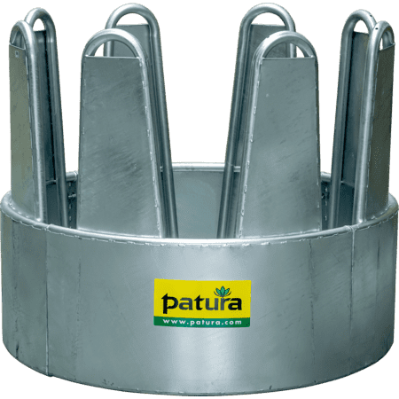 BL22581 Patura Rundraufe für Pferde - 8 Fressplätze