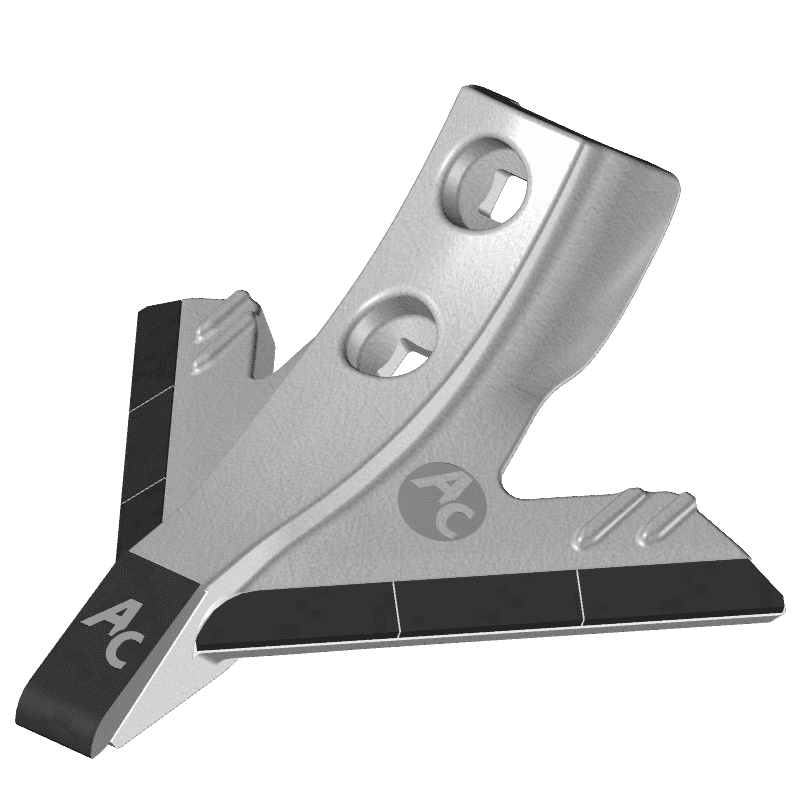 BL41505 AC Gänsefußschar Universal  -Ø10 - Breite 185 mm