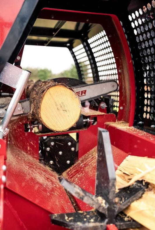 BRUGGER Sägespaltautomat SA48 PRO Benzin 14 PS | 48 cm | 20 t Spaltdruck | Profi Brennholzautomat