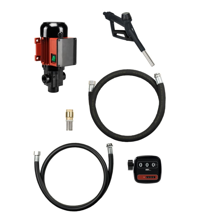 Pressol Flügelzellenpumpe Set ROTAXX 80 l/min 230V mit ZVD Zapfventil und NUMERIxx³ Zählwerk