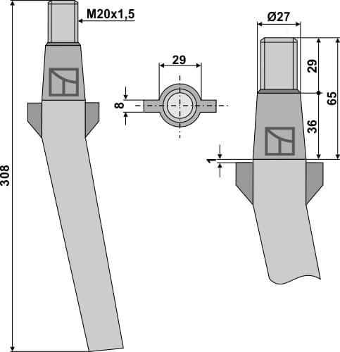 BLRH10 Kreiseleggenzinken - passend zu Moreni
