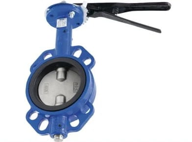 Butterfly valve DN50 - bolt circle 110 / 125mm / flange PN6/10/16 - 10 bar