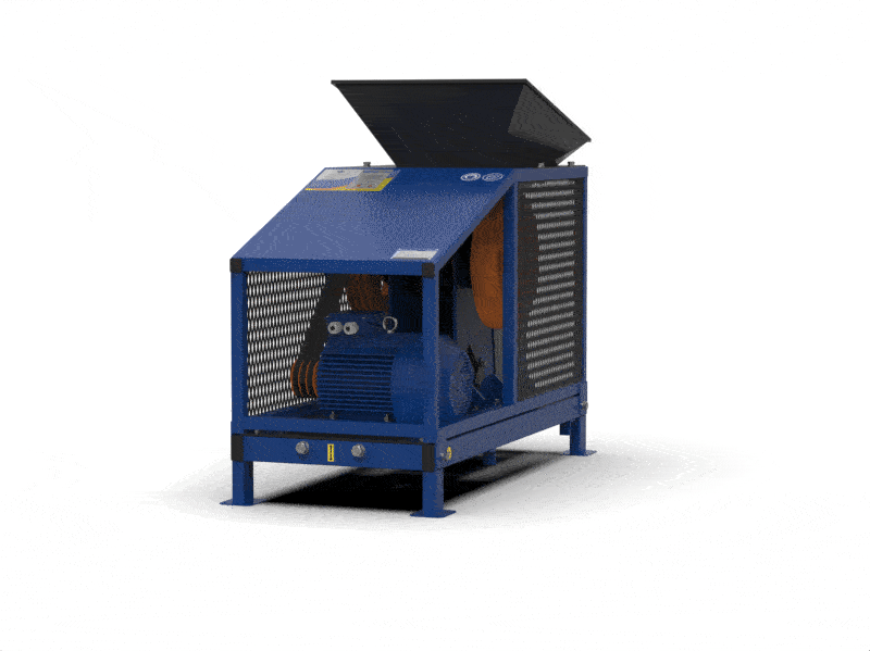 Backenbrecher B150 - Elektromotor 400V / 5,5kW