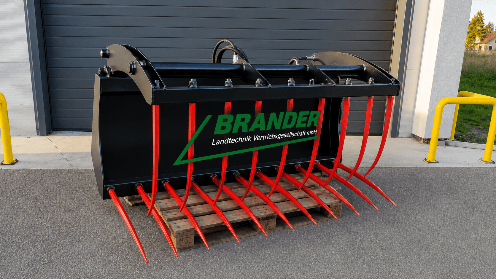 Krokodilgreifer Teleskoplader | Profi Silagegreifer & Mistgreifer