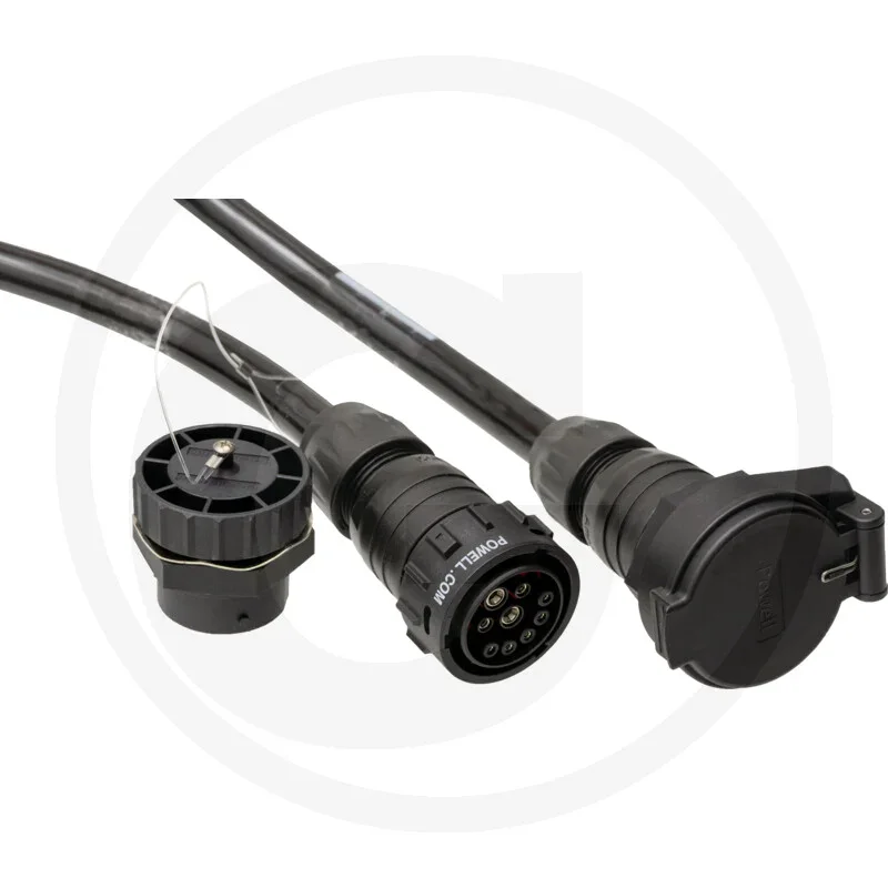 ISOBUS (IBIC) cable 5.0 m | 10.0 mm² | 9 pins - plug + socket