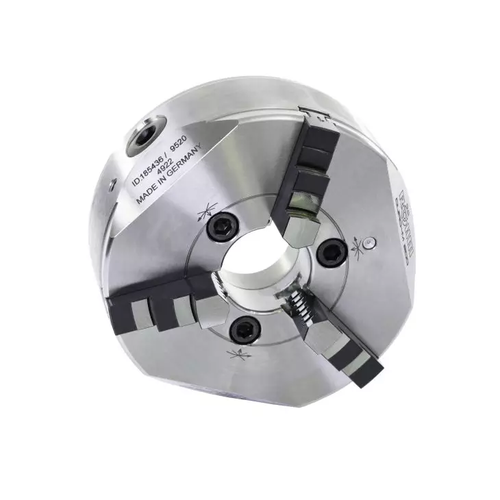 RÖHM-Dreibacken Drehfutter - DM 160, Kegel 5, DIN 55029 Stahlkörper, Camlock