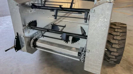 Cynkomet Miststreuer 800 kg Nutzlast, verzinkt, mit Differenzial