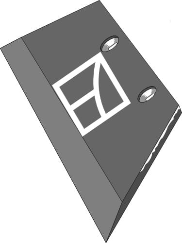 Rear section WG10B R - suitable for Lemken BU2B / NBU2B