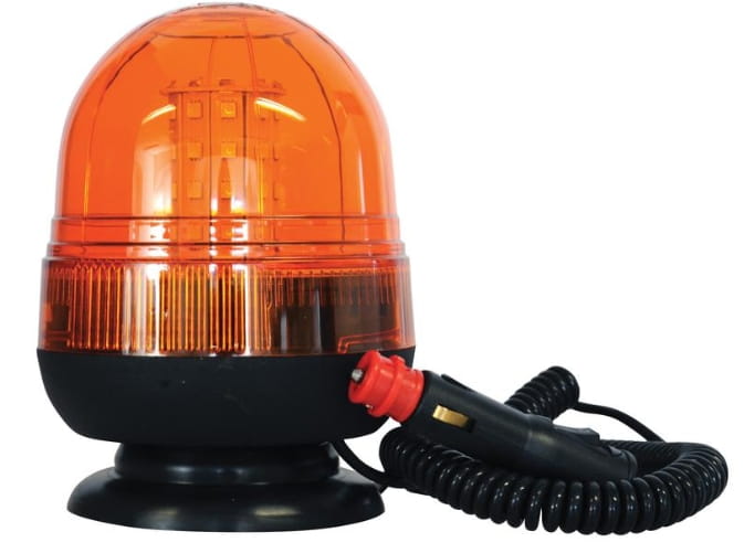 LED Rundumleuchte (Gelb), Interferenz: Klasse 3, magnetisch, 12-24V