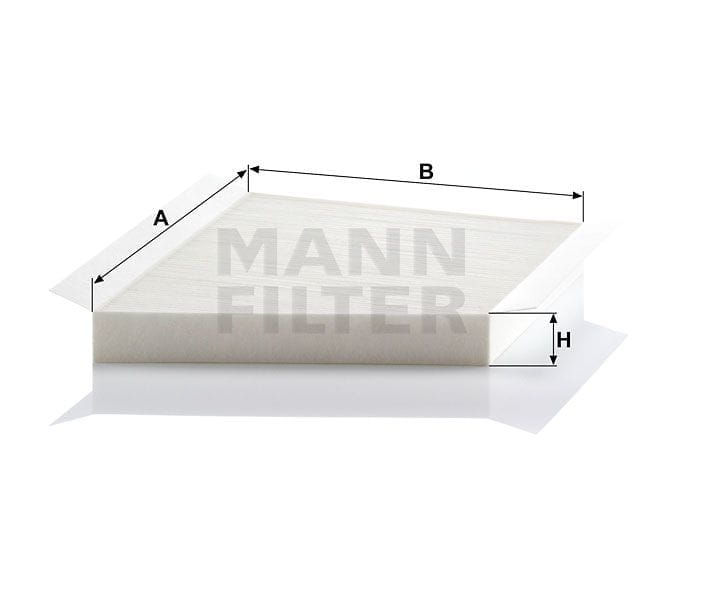 BL18609 Mann Filter CU3172 Innenraumfilterelement