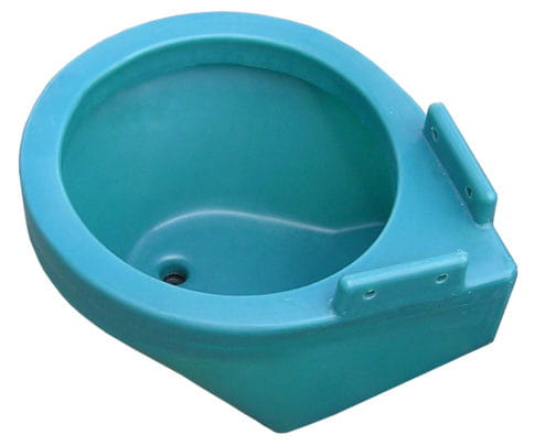 EMP Corner Feed Trough for Horses – 22 L | Plastic