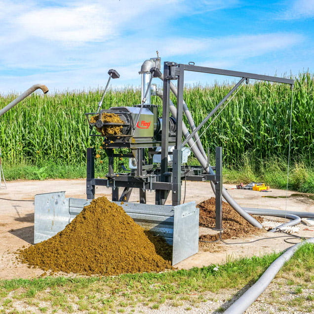 Fliegl Gülleseparator »Small« Komplettset mit Gestell – 20 m³/h, 5,5 kW