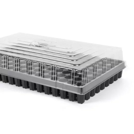 25x Kunststoffdome für Quickpot-Setzlinge 310x530 mm – transparentes Mini-Gewächshaus