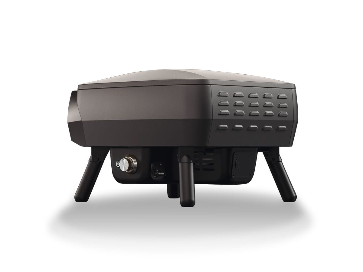 Witt PICCOLO Rotante 13" Gas Pizzaofen - rotierender Pizzastein | Farbe: schwarz