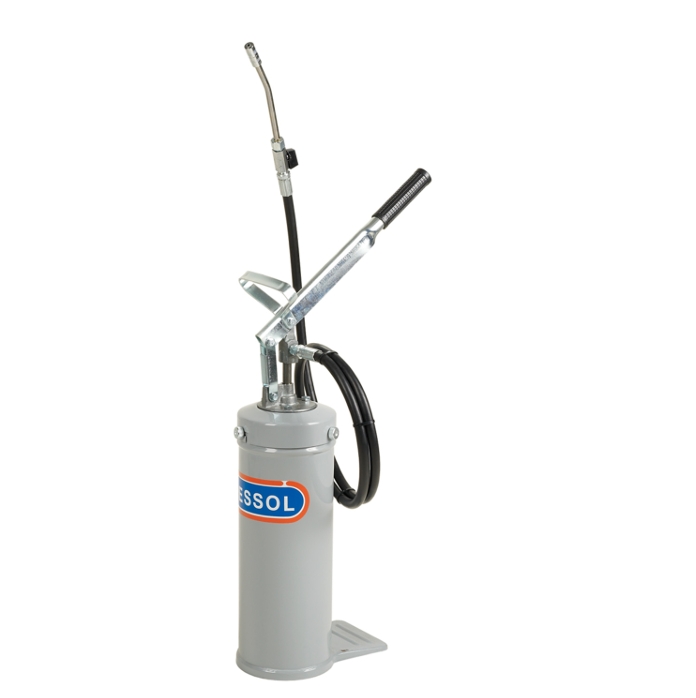 Grease dispenser-portable 8 kg container-manually operated