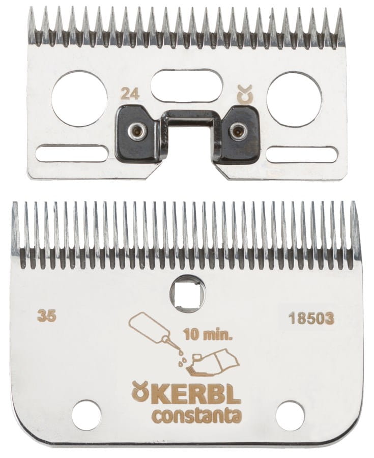 Schermesser-Set AR2 Feinschur - Scherkopf 20 / Zähne Obermesser 24 / Untermesser 35 / Schurhöhe 3mm