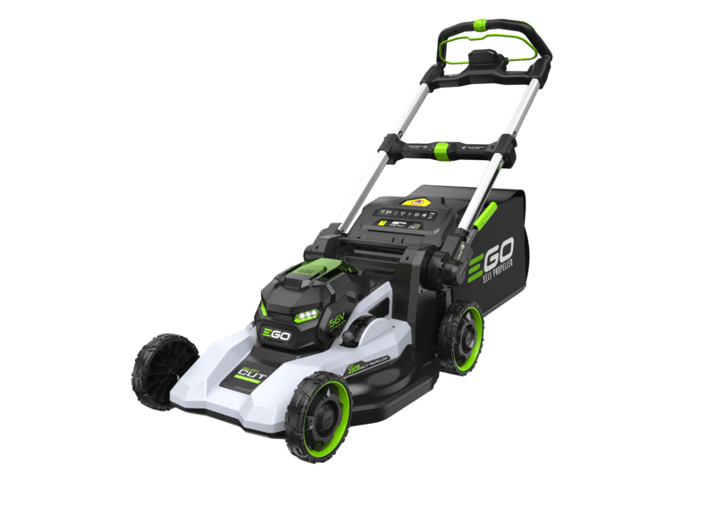 EGO Akku Rasenmäher 55cm mit Radantrieb KIT – Select Cut Multimesser & 10Ah Akku