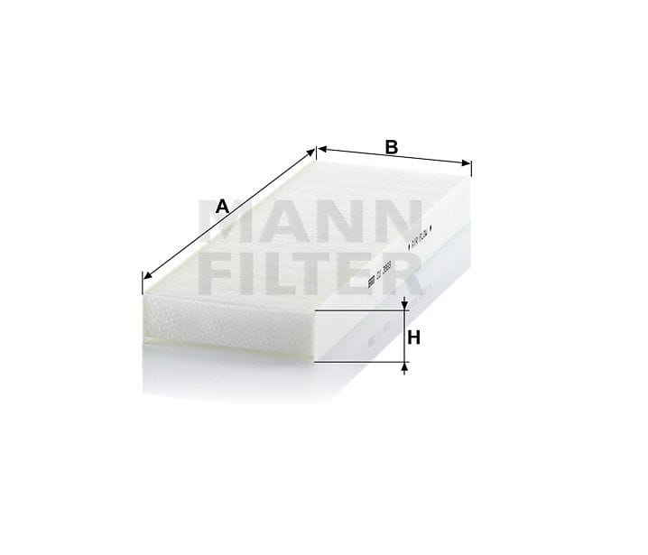 BL18662 Mann Filter CU3869 Innenraumfilterelement