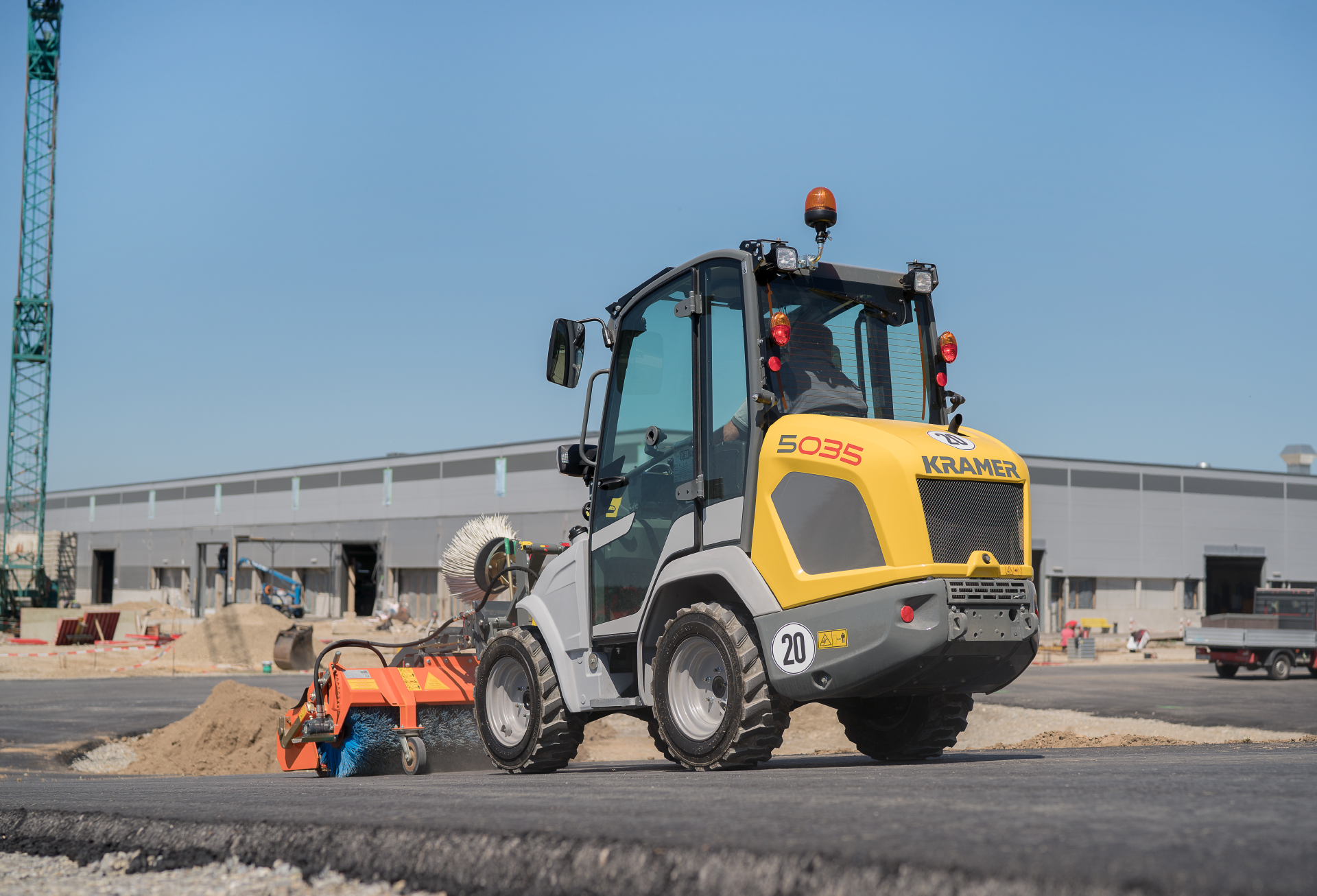Kramer 5035 Radlader – Kompakter & leistungsstarker Radlader für enge Baustellen