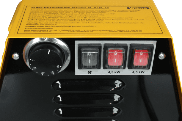 WILMS Elektroheizer mit Radialventilator - EL 9