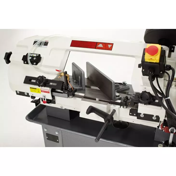 Elmag Metall Bandsägemaschine  – Schnittbereich 380x230 mm, 1500 W Motor, stufenloser VARIO-Antrieb 25–75 m/min