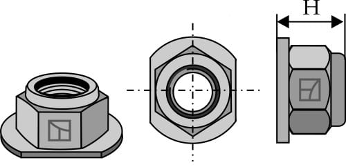 Sicherungsmutter konisch M20 x 1,5 mm 8.8