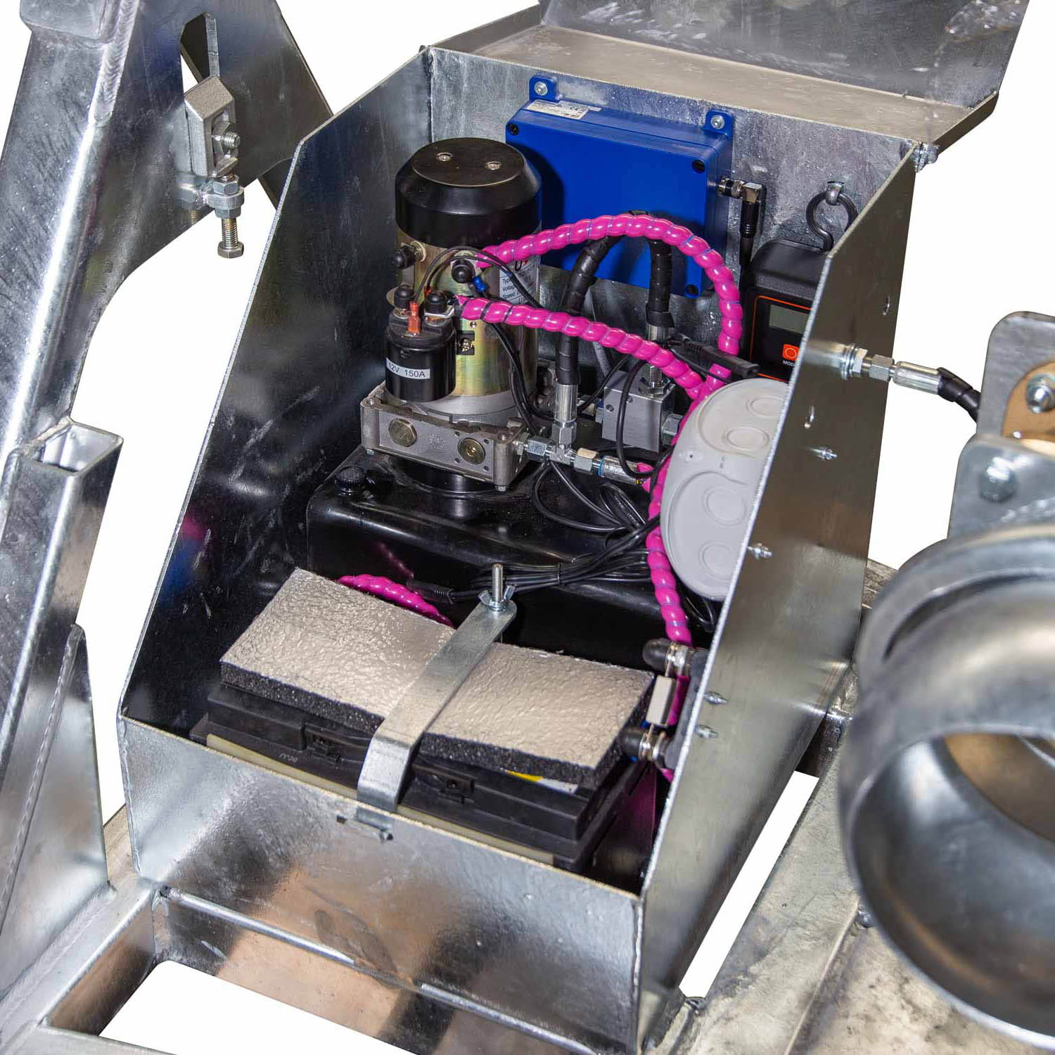 Fliegl Hydraulische Gülle Andockstation 8" mit Funkfernbedienung